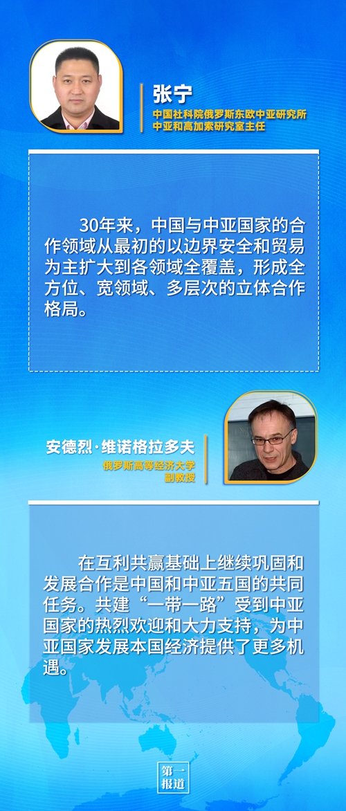 第一報(bào)道 | 建交三十年，習(xí)主席這樣評價(jià)與中亞五國關(guān)系