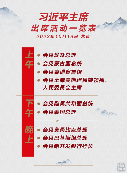 時政新聞眼丨高峰論壇圓滿成功，習近平密集會見傳遞清晰信號