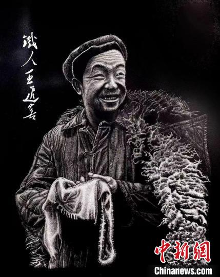 “90后”在酒泉：鍥而不舍，鐵筆生花，他只拿作品說話