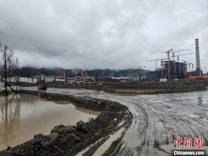 青山緯達(dá)貝園區(qū)建設(shè)初早期。 受訪者供圖