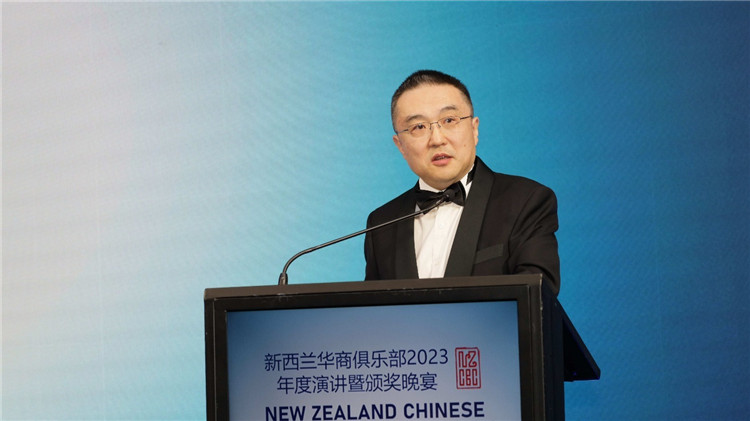 中國駐新西蘭大使王小龍。攝影：張凱