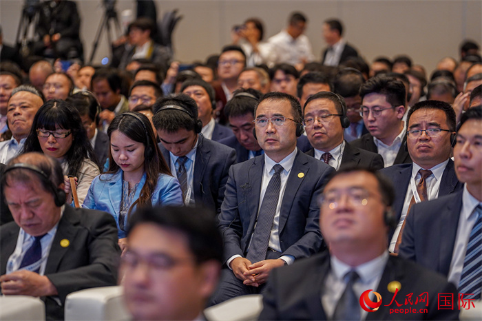 2023中國(guó)（浙江）—泰國(guó)合作交流會(huì)現(xiàn)場(chǎng)。普拉維攝