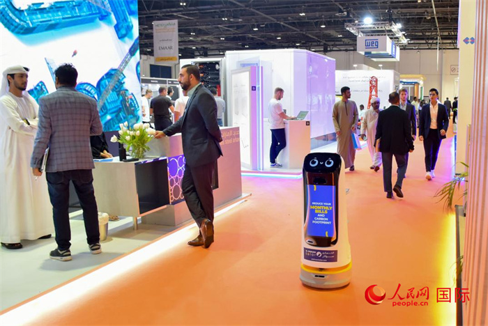 展會(huì)一角。人民網(wǎng) 塔里克·易卜拉欣攝