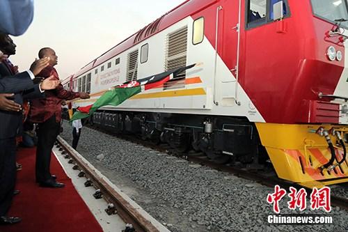 圖為2017年5月31日，蒙內(nèi)鐵路成功開通。<a target='_blank' href='/'><p  align=