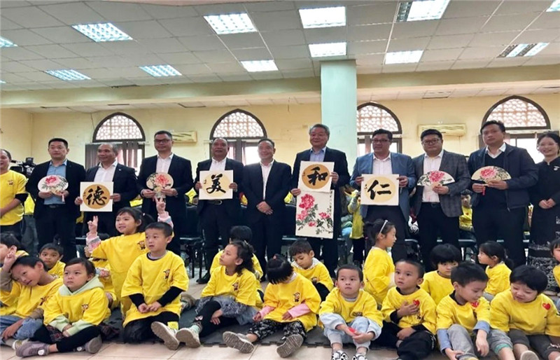 圖為2023“中華文化大樂(lè)園—埃及開(kāi)羅營(yíng)”閉幕式活動(dòng)現(xiàn)場(chǎng)。主辦方供圖