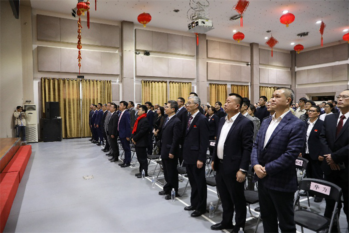 “溫暖迎春·共慶中國(guó)年”活動(dòng)現(xiàn)場(chǎng)。中國(guó)駐阿爾及利亞大使館供圖