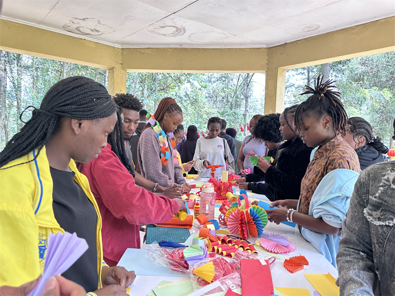 活動(dòng)現(xiàn)場(chǎng)。肯尼亞埃格頓大學(xué)孔子學(xué)院供圖