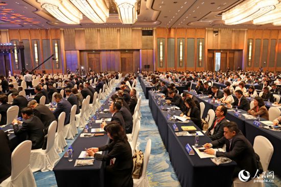 開(kāi)幕式現(xiàn)場(chǎng)。人民網(wǎng)記者 陳博攝