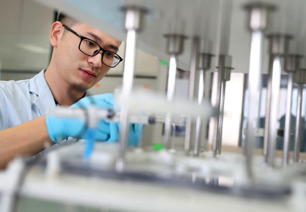 藥物研制實(shí)驗(yàn)環(huán)節(jié)。受訪者供圖