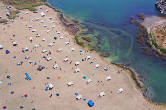 連云港劉志洲山體育公園。陳涵瑜攝