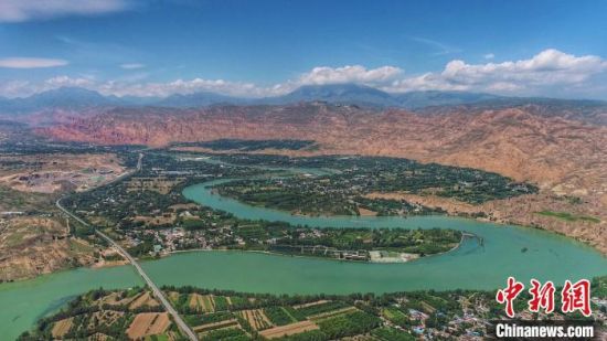 圖為青海省黃河流域。（資料圖）青海省水利廳 供圖