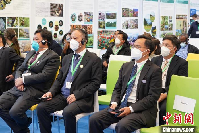 圖為極小種群物種和生物多樣性保護(hù)邊會(huì)現(xiàn)場(chǎng)。　云南省林業(yè)和草原局供圖