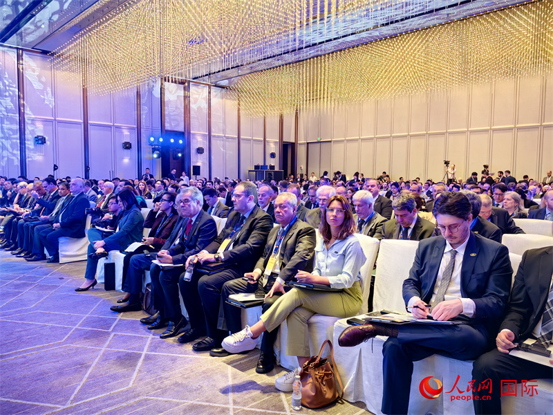 中國—巴西商業(yè)研討會(huì)現(xiàn)場。人民網(wǎng)記者 符園園攝