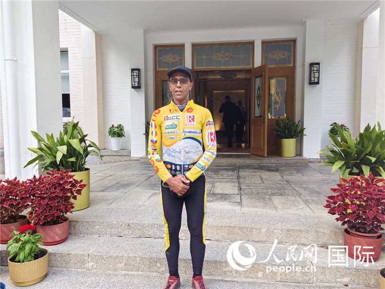 9月6日，卡里姆·穆斯塔在摩洛哥駐華大使官邸。人民網(wǎng)記者 王晶攝