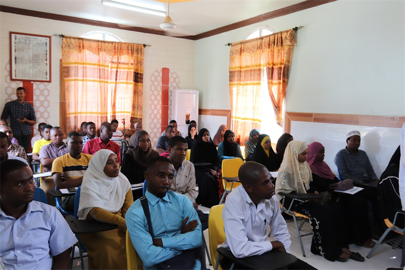 培訓現(xiàn)場。專家組供圖