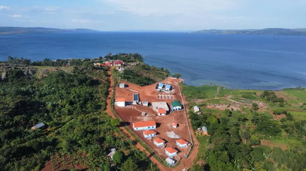 烏干達布伊奎供水項目建設完成。中鐵十局非洲公司供圖