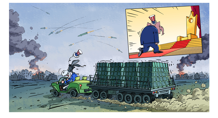 漫畫作者：馬宏亮（人民網(wǎng)版權(quán)圖片，未經(jīng)授權(quán)請勿轉(zhuǎn)載。）