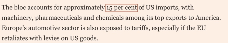 深觀察丨“只要團結，歐盟反制美國的王牌很多”