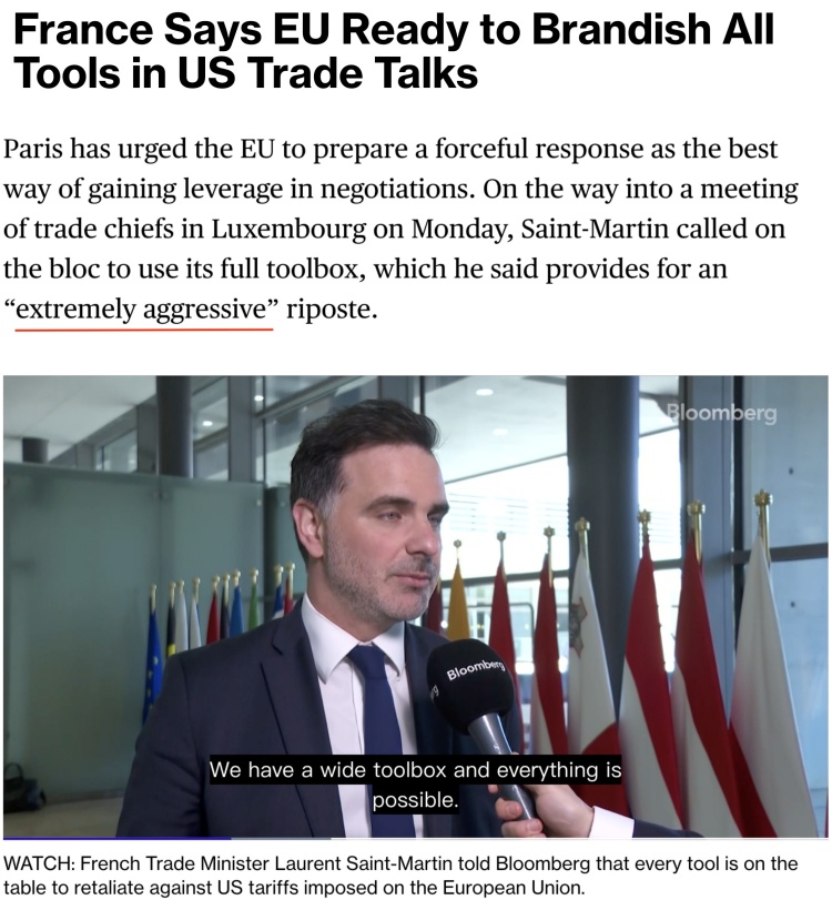 深觀察丨“只要團結，歐盟反制美國的王牌很多”