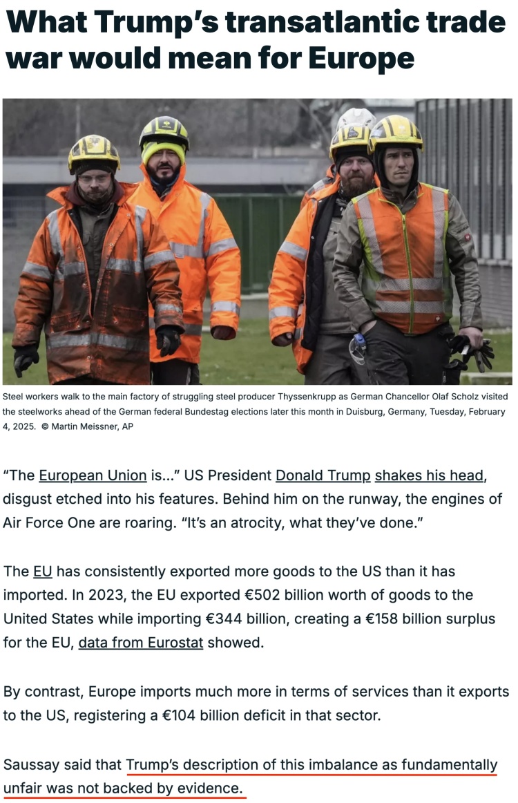 深觀察丨“只要團結，歐盟反制美國的王牌很多”