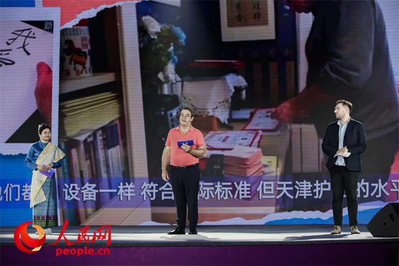 從左至右分別為馬星彤、皮安睿、柯明可。人民網(wǎng)記者 于凱攝