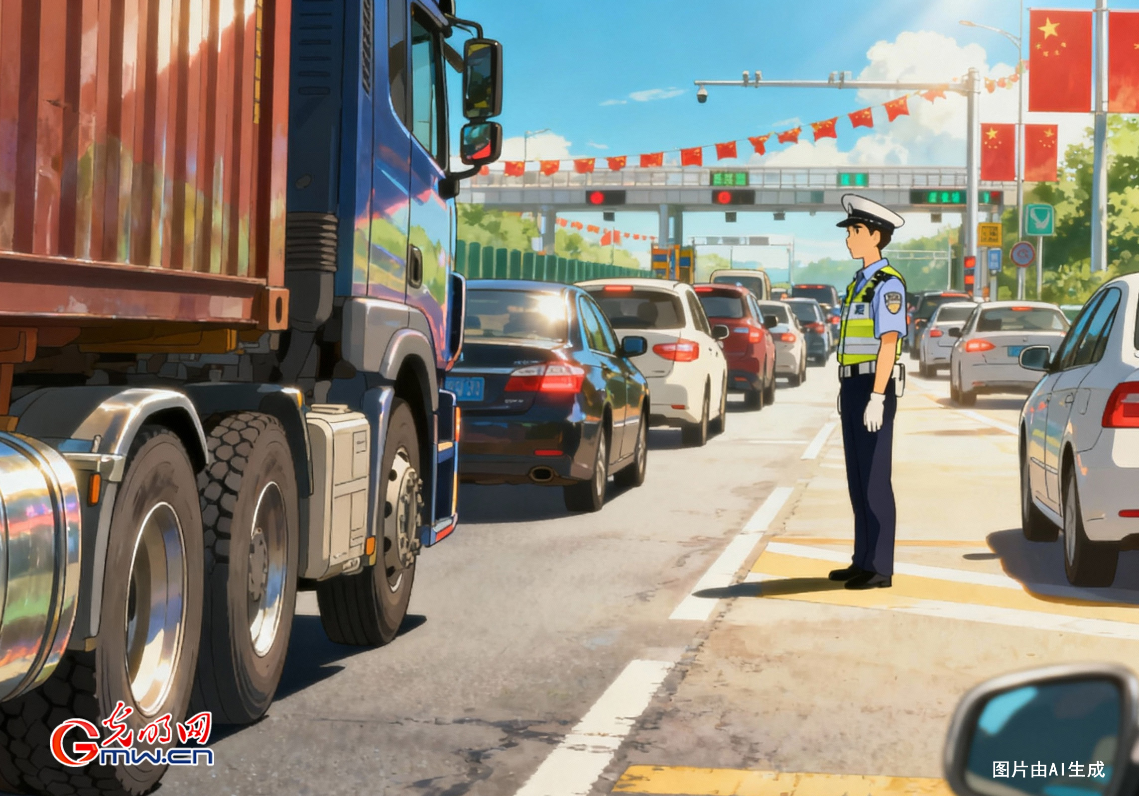 【光明漫評(píng)】國(guó)慶煙火氣，離不開(kāi)勞動(dòng)者的守護(hù)