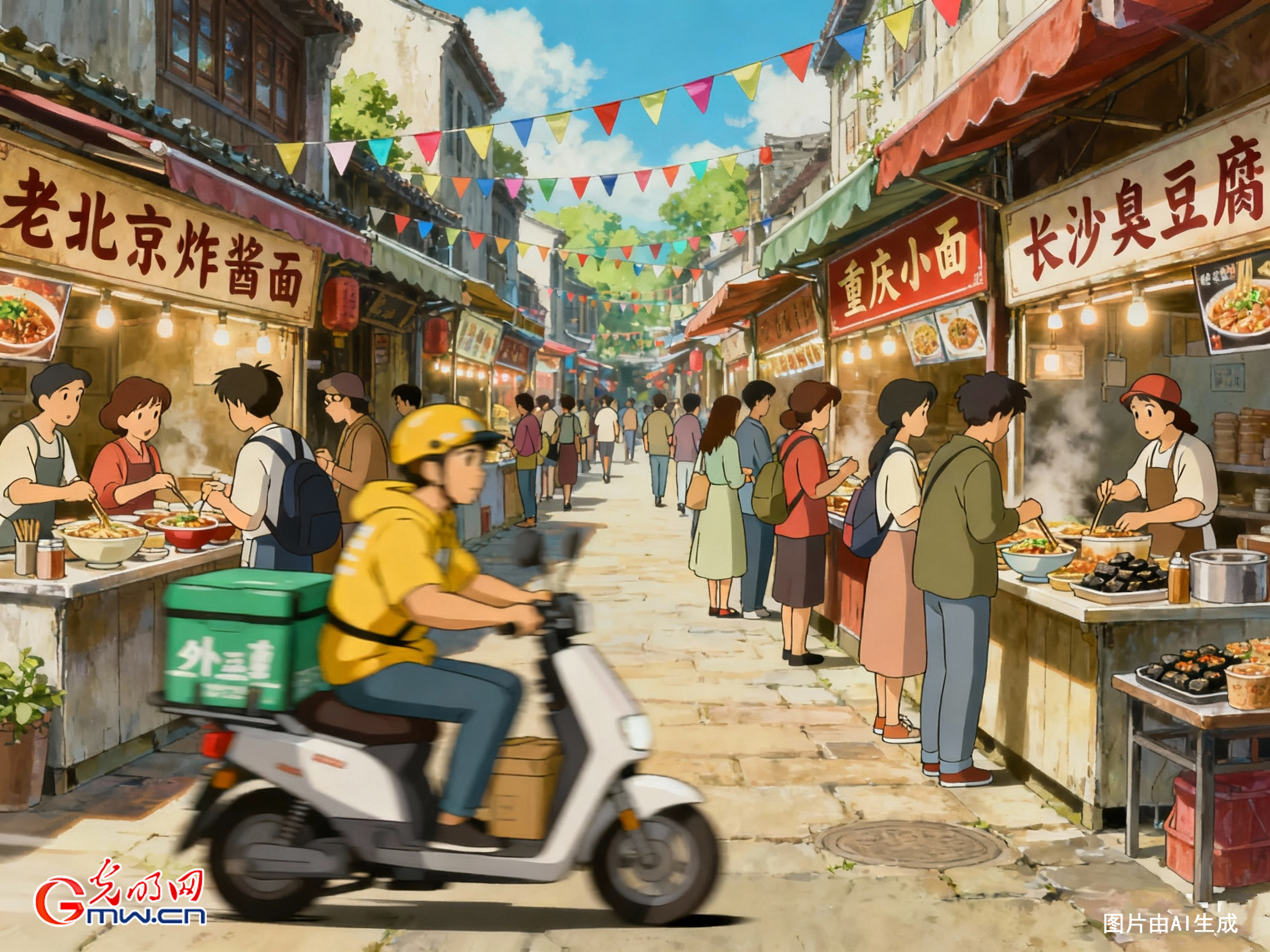 【光明漫評(píng)】國(guó)慶煙火氣，離不開(kāi)勞動(dòng)者的守護(hù)