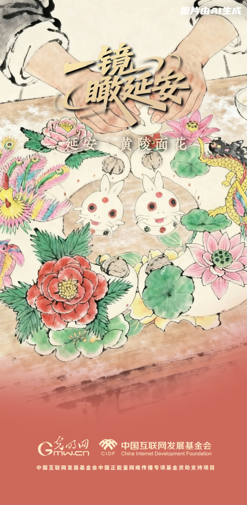 【一鏡瞰延安·AI海報】跟著這些非遺文化，感受老區(qū)風土人情