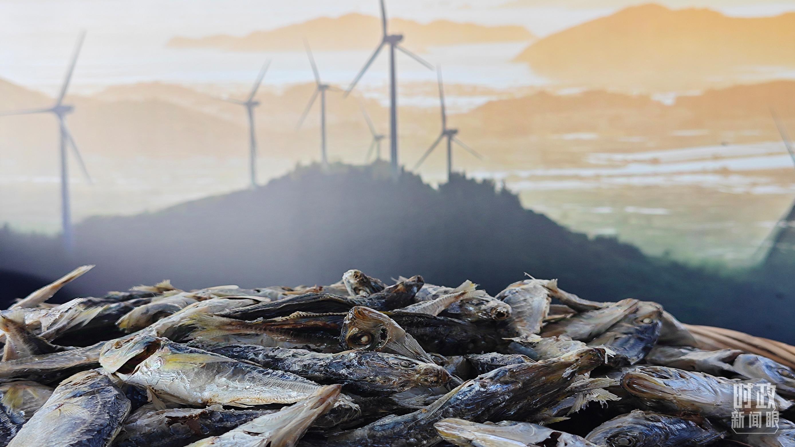 △澳角村的海產(chǎn)品。（總臺央視記者許永松拍攝）