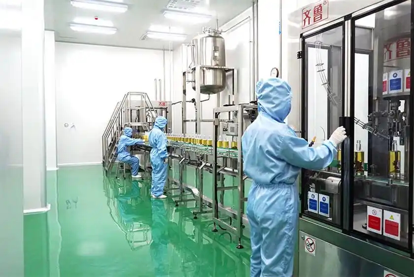 吉林省鹿產(chǎn)品生產(chǎn)車間。