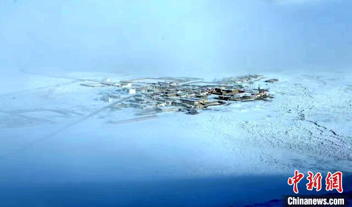 圖為普瑪江塘鄉(xiāng)冬季村景?！±丝ㄗ涌h網(wǎng)信辦供圖