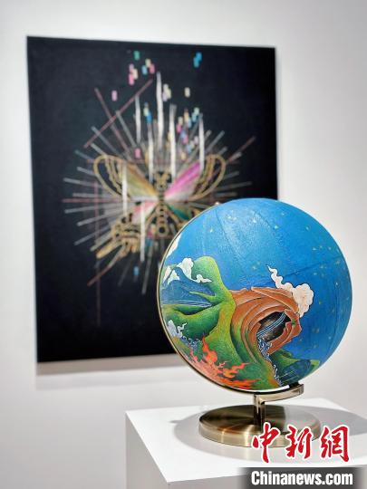 展覽現(xiàn)場?！□囆g(shù)中心 供圖