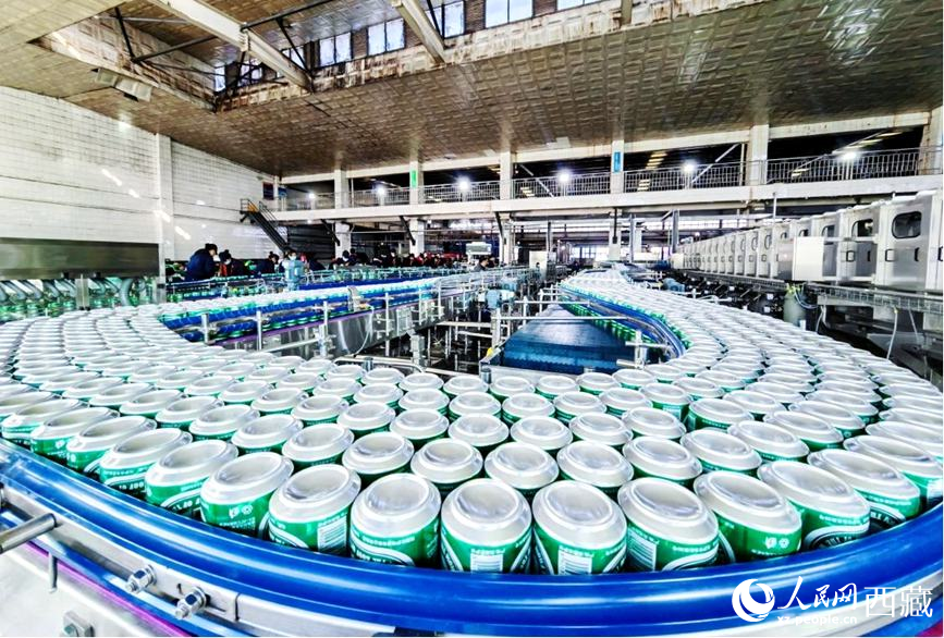 全新升級的生產(chǎn)線投入使用。人民網(wǎng) 李海霞攝