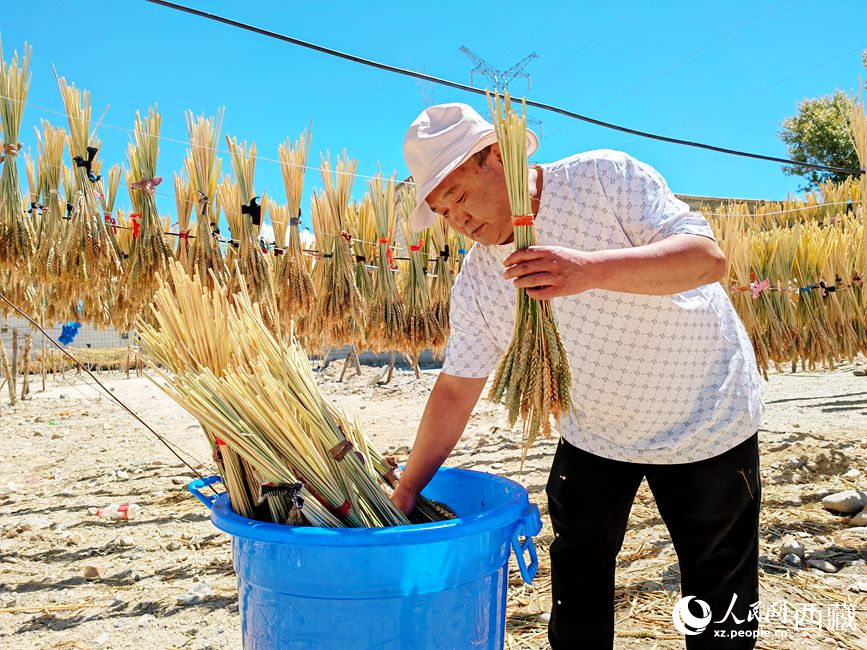 幸福生活曬出來(lái)。人民網(wǎng) 李海霞攝