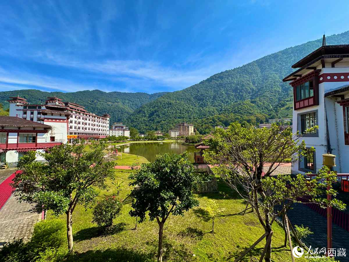 四季如春的墨脫縣。人民網(wǎng)記者 次仁羅布攝